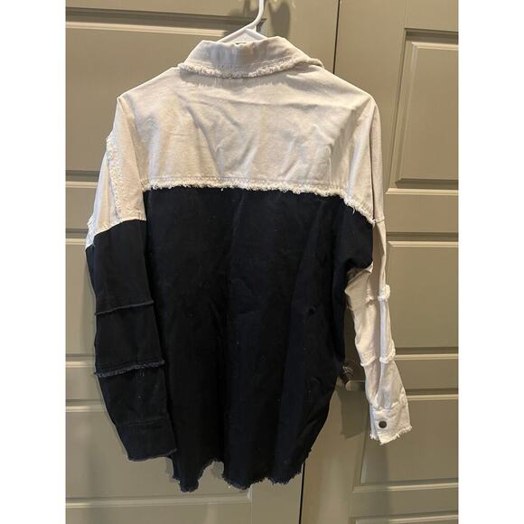 Elan Black and white Jean Jacket - Picture 3 of 4